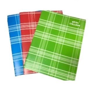 Pack 10 cuadernos College Aaron 80 hjs 7mm