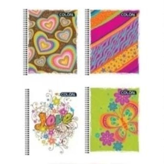 Pack 10 cuadernos universitarios Colon Animales