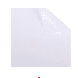 Papel Coreano color blanco 20pcs