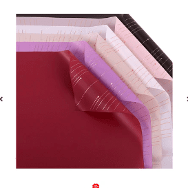 Papel Coreano con diseño color aleatorio 20pcs