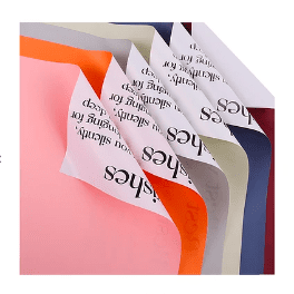 Papel Coreano con estampado color aleatorio 20pcs