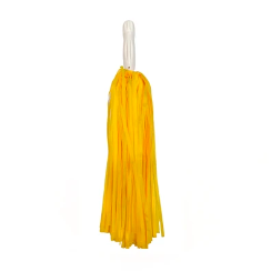 Pompones de porrista color amarillo 2pcs