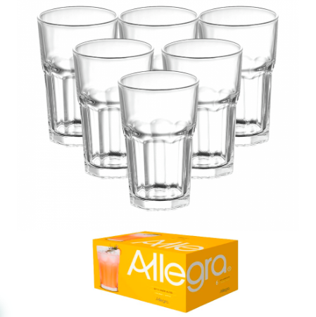 Set 6 Vasos CHICAGO 437cc