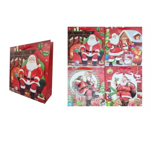 Set de 12 Pcs Bolsas de Navidad