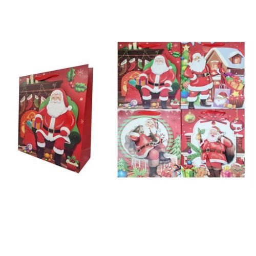 Set de 12 Pcs Bolsas de Navidad