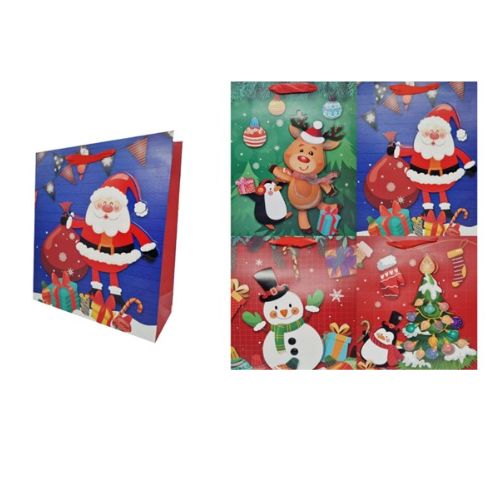 Set de 12 Pcs Bolsas de Navidad