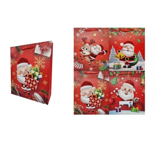 Set de 12 Pcs Bolsas de Navidad