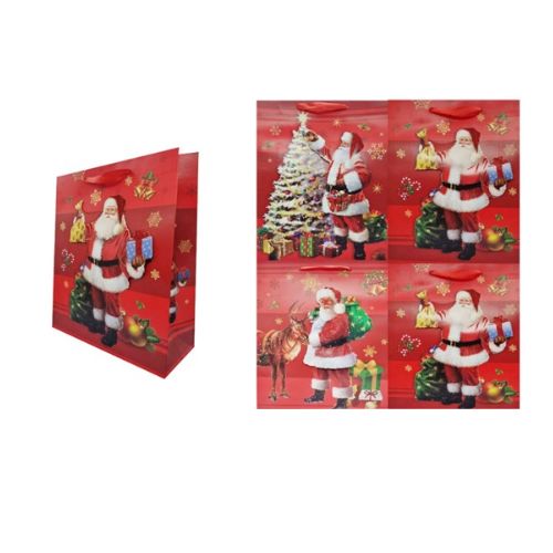 Set de 12 Pcs Bolsas de Navidad