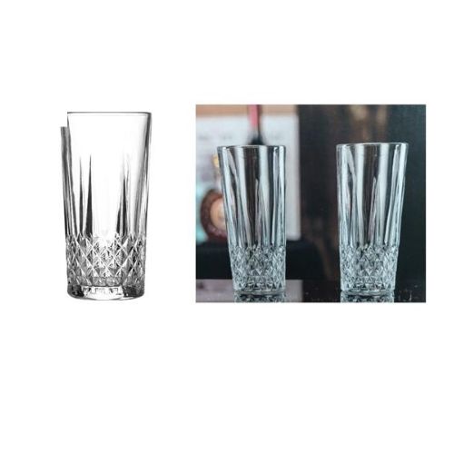 Set de 6 Vasos de Vidrio 330 ML