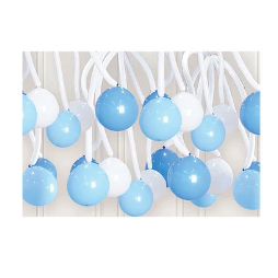 Set de globos de latex celeste