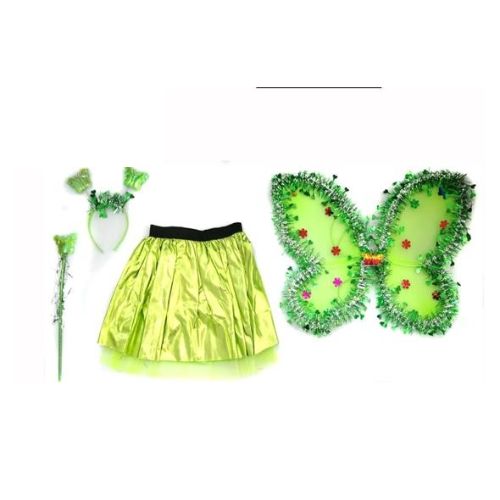 Set de Tutu y Alas para Niñas Talla Unica