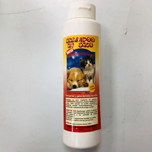 shampo seco antiparasitario