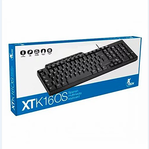 Teclado multimedia en español XTK-160S