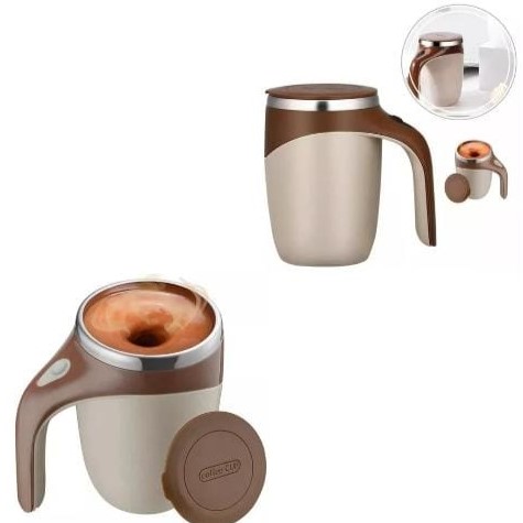 Taza revolvedor de café USB MAGNETIC STIRRING CUP TASBEL