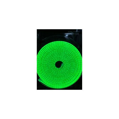 Tira de luz flexible verde de 5 m