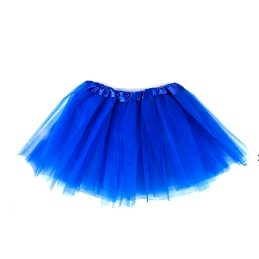 Tutu 30cm azul