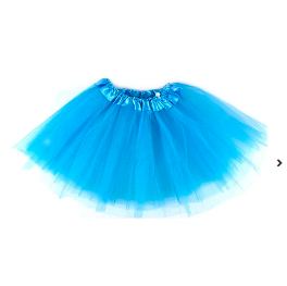 Tutu 30cm celeste