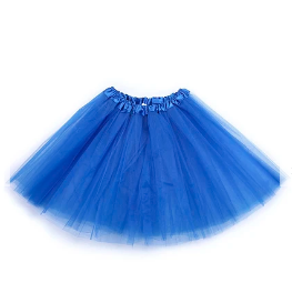 Tutu 40cm azul