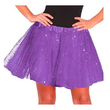 Tutu de estrellas 30cm morado