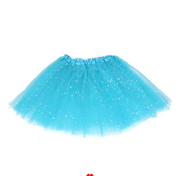 Tutu de estrellas celeste 30cm